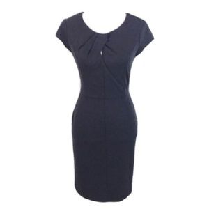 Banana Republic Grey Keyhole Dress size 8